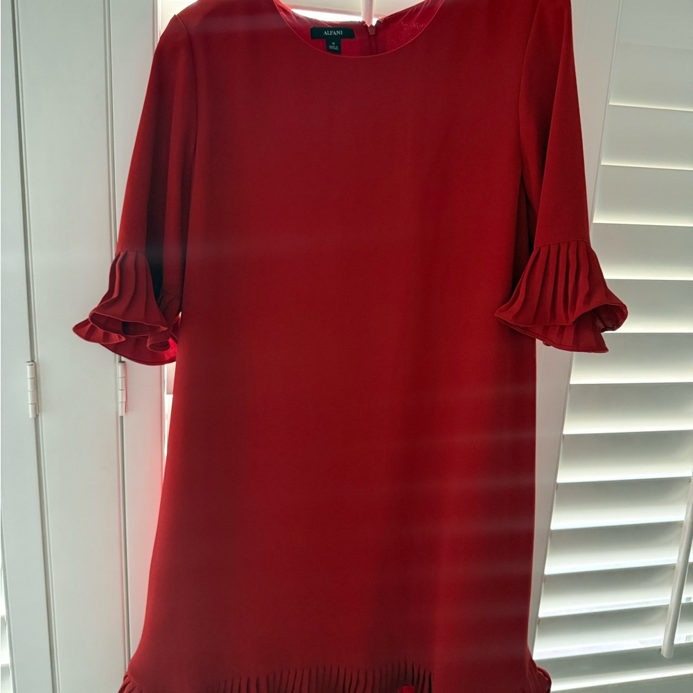Alfani Vibrant Red Dress